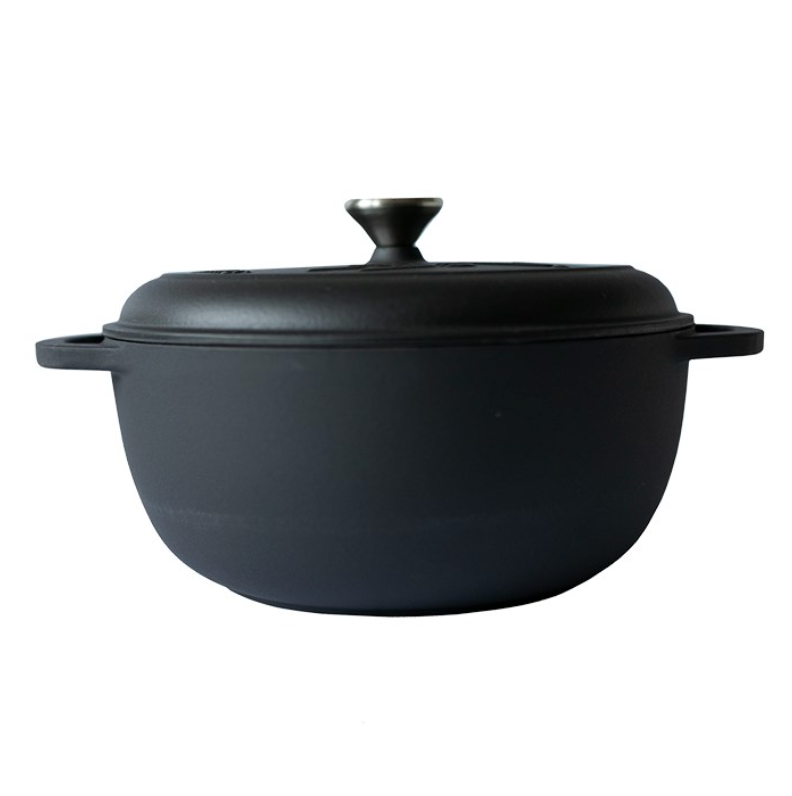 Gjutjärnsgryta Mattemaljerad, 28cm - Satake
